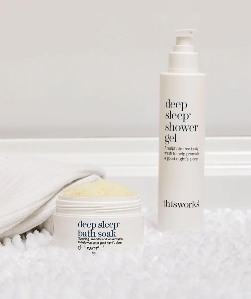 THISWORKS 250ml bottle next to common items showing size