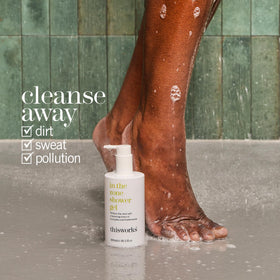 THISWORKS back label close-up showing ingredients and usage instructions for informed purchase