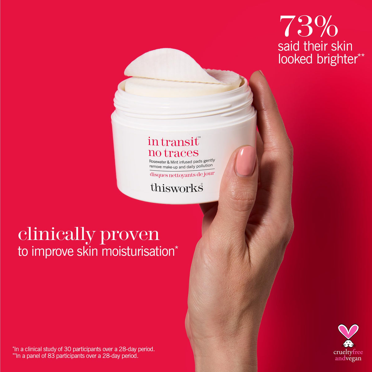 THISWORKS rosewater and mint bottles illustrating botanical hydrating benefit