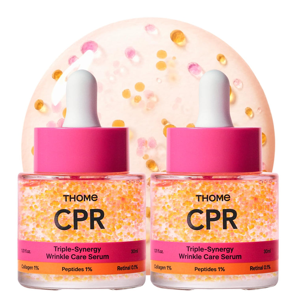 THOME front packaging showing duo and serum benefits