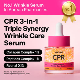 THOME ingredient emphasis with collagen peptide retinal callouts