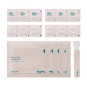 THOME front packaging showing full 4-week kit for convenient weekly glow