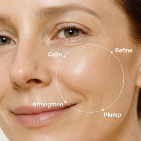 THOME peeling serum texture close-up highlighting gentle resurfacing benefit