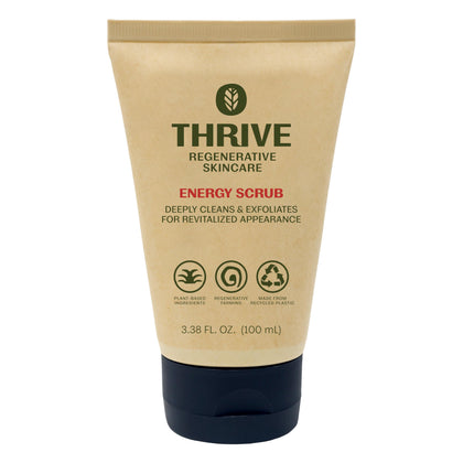Thrive Natural Care front packaging showcasing product and benefits