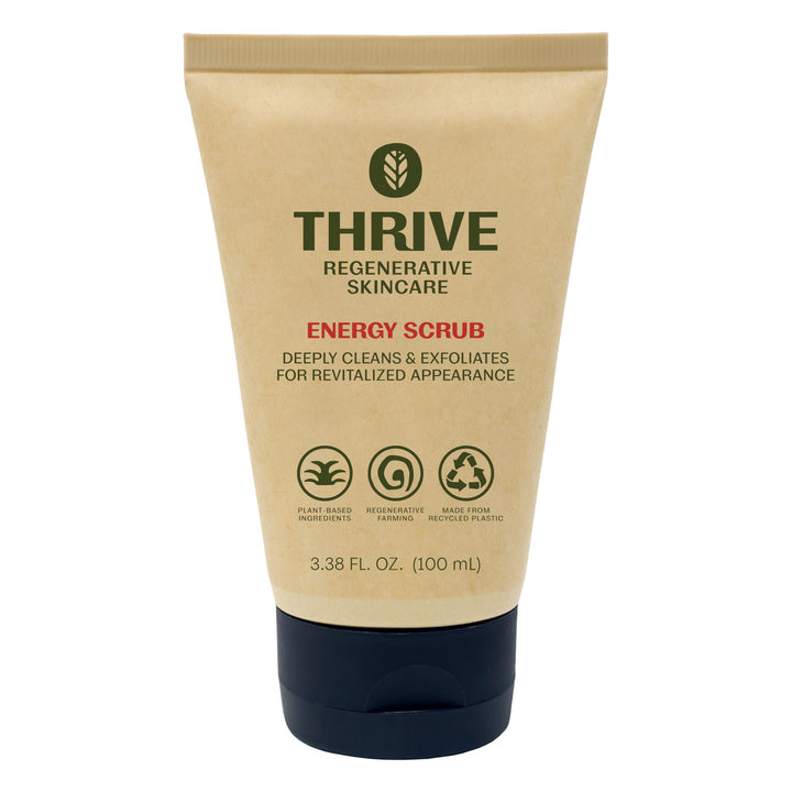 Thrive Natural Care front packaging showcasing product and benefits