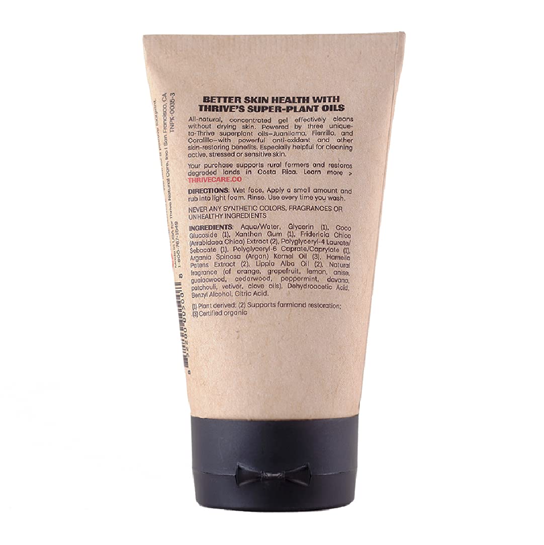 Thrive Natural Care on bathroom shelf portraying everyday routine convenience