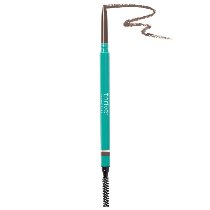 Thrive Causemetics front packaging showing Audrey pencil and benefits