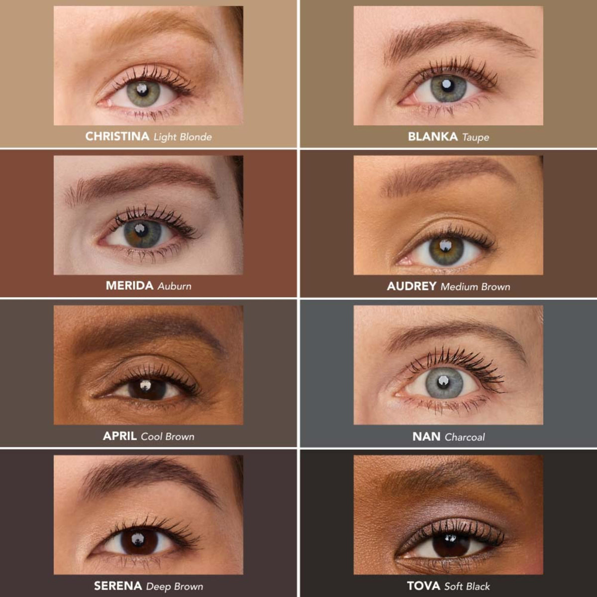 Thrive Causemetics arm swatches of Audrey medium brown for color match