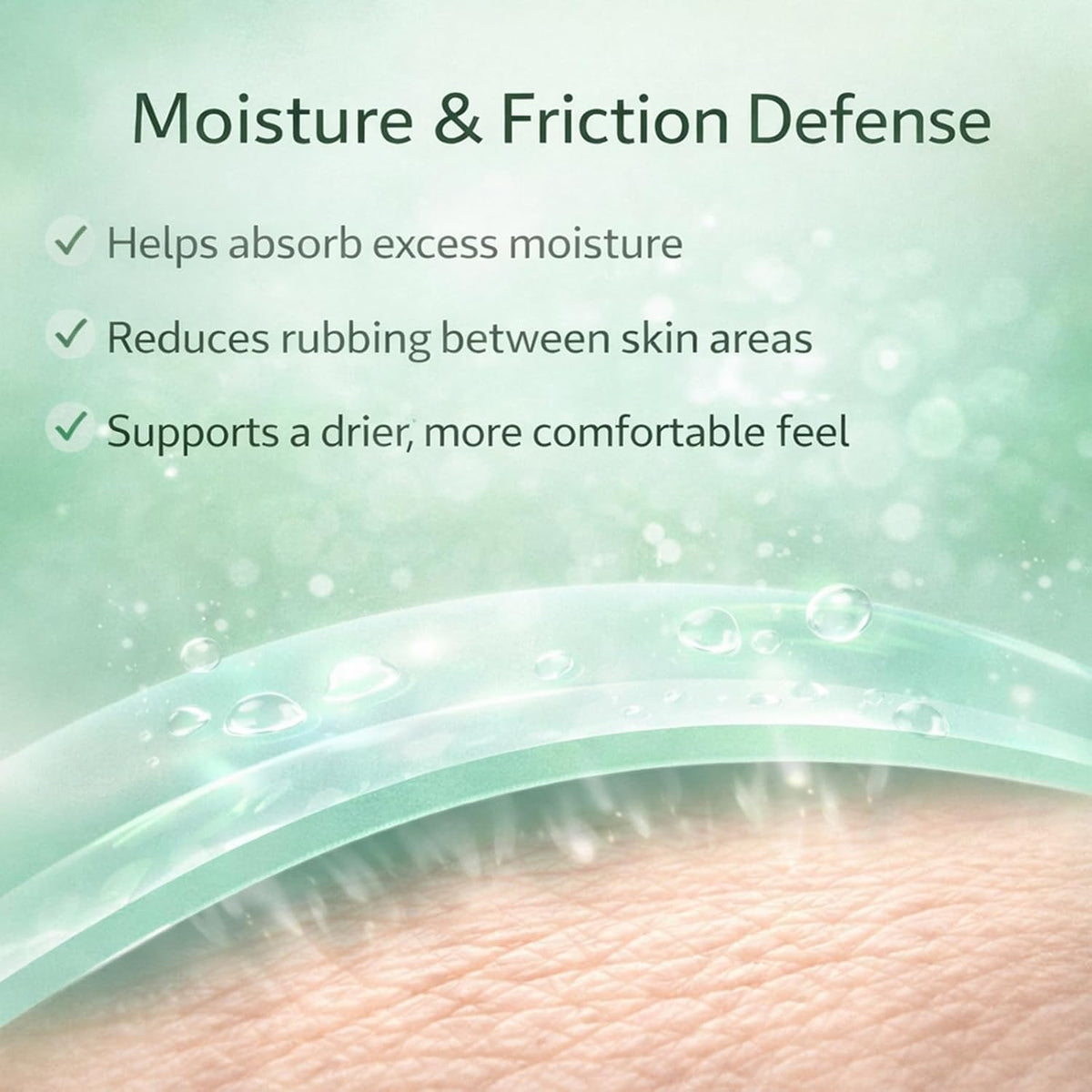 THUIOP cream texture close-up highlighting fast-drying, non-greasy finish
