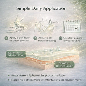 THUIOP on bathroom counter illustrating daily routine ease and comfort
