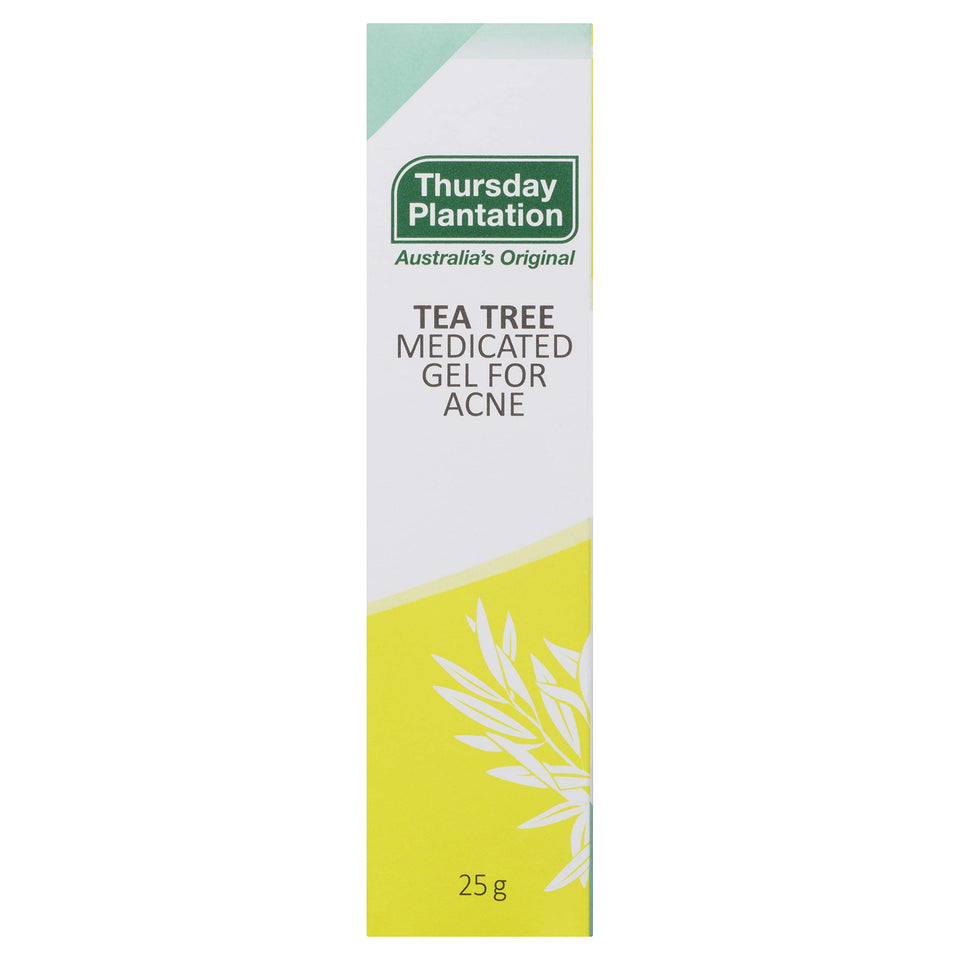 Thursday Plantation tube front packaging showing compact spot treatment benefit