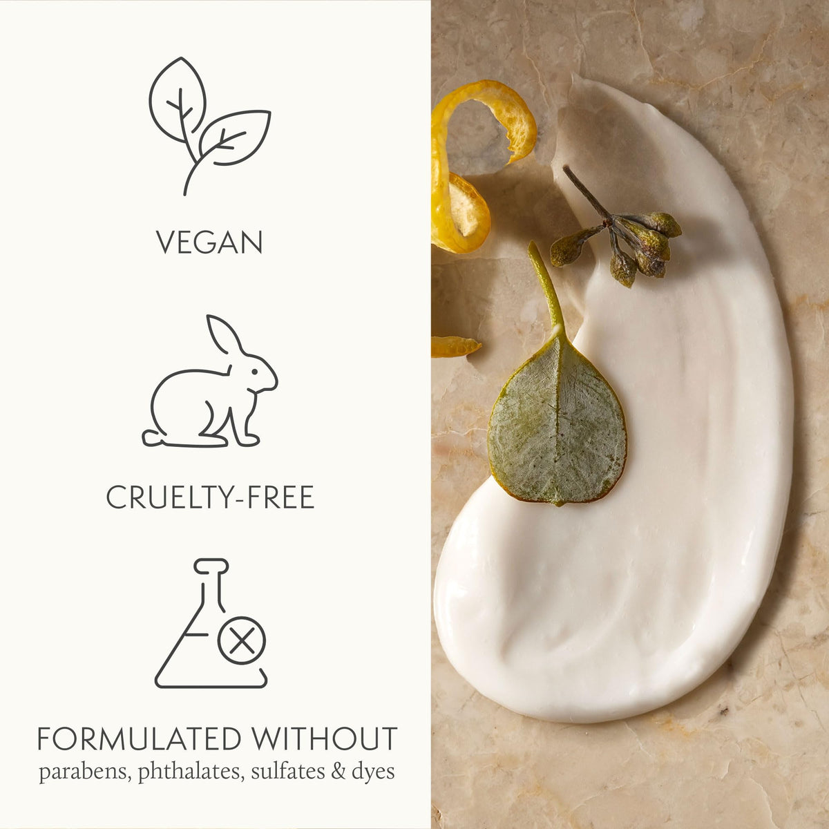 Thymes bottle in bathroom setting illustrating daily routine convenience