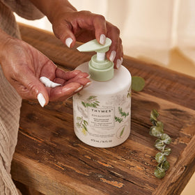 Thymes ingredients flatlay featuring squalane and cupuaçu butter benefits