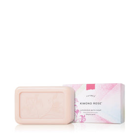 Thymes Kimono Rose front packaging showing elegant soap branding and gift-ready look