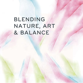 Thymes Kimono Rose ingredients display with botanicals for natural appeal