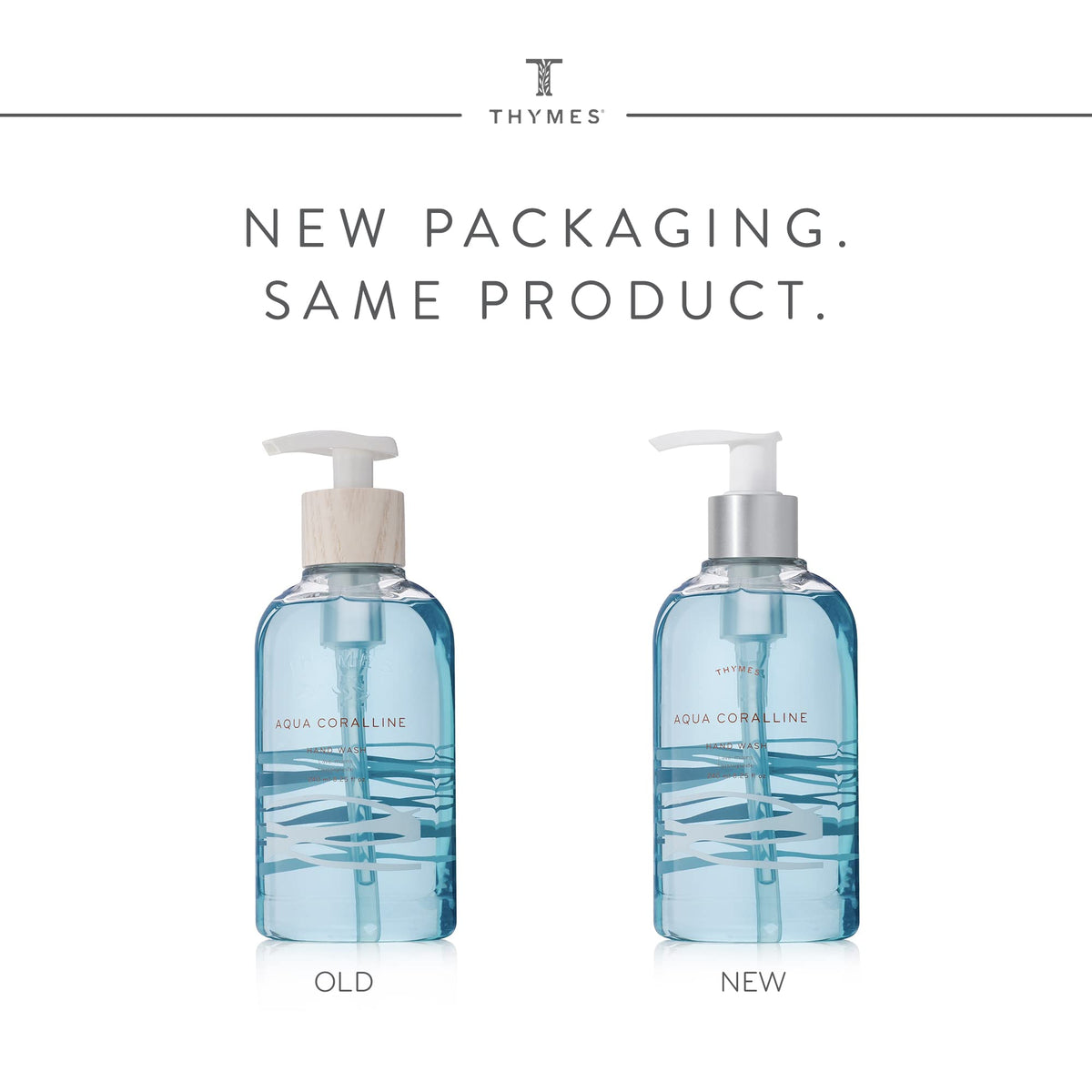 Thymes label close-up highlighting ingredients list and transparency benefit