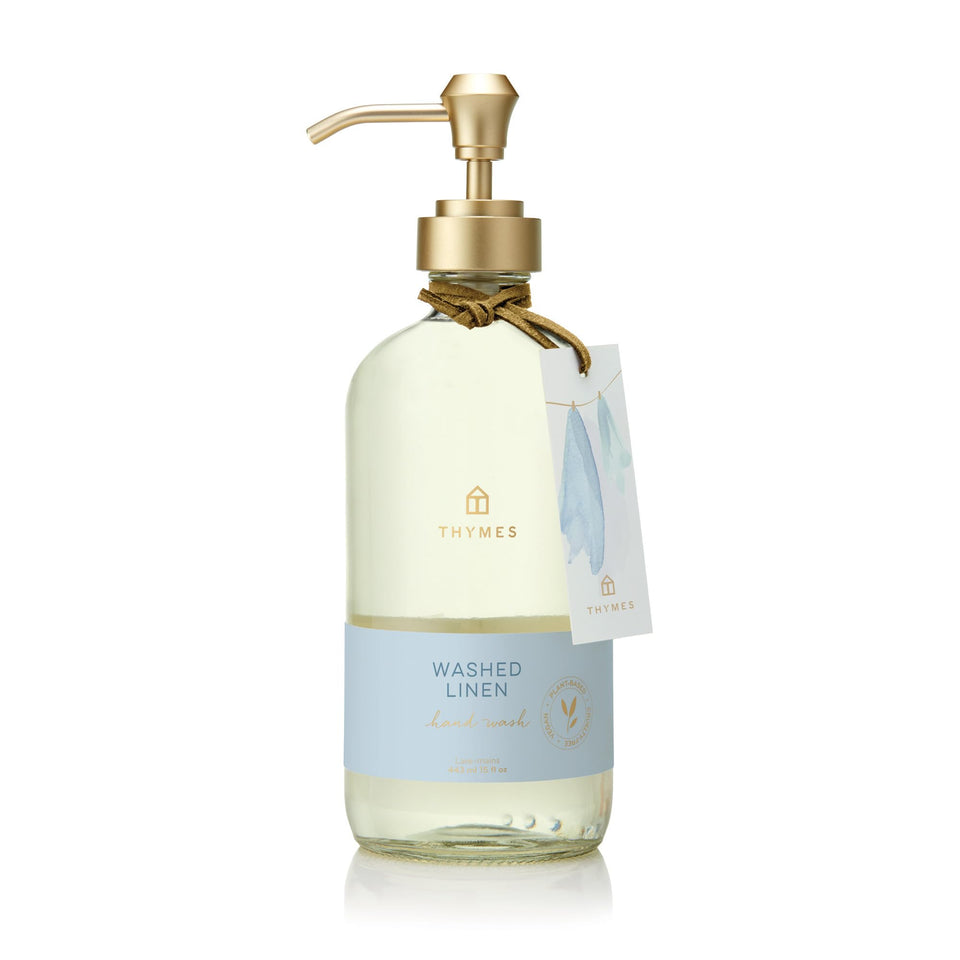 Thymes front packaging showing bottle and label for elegant display benefit
