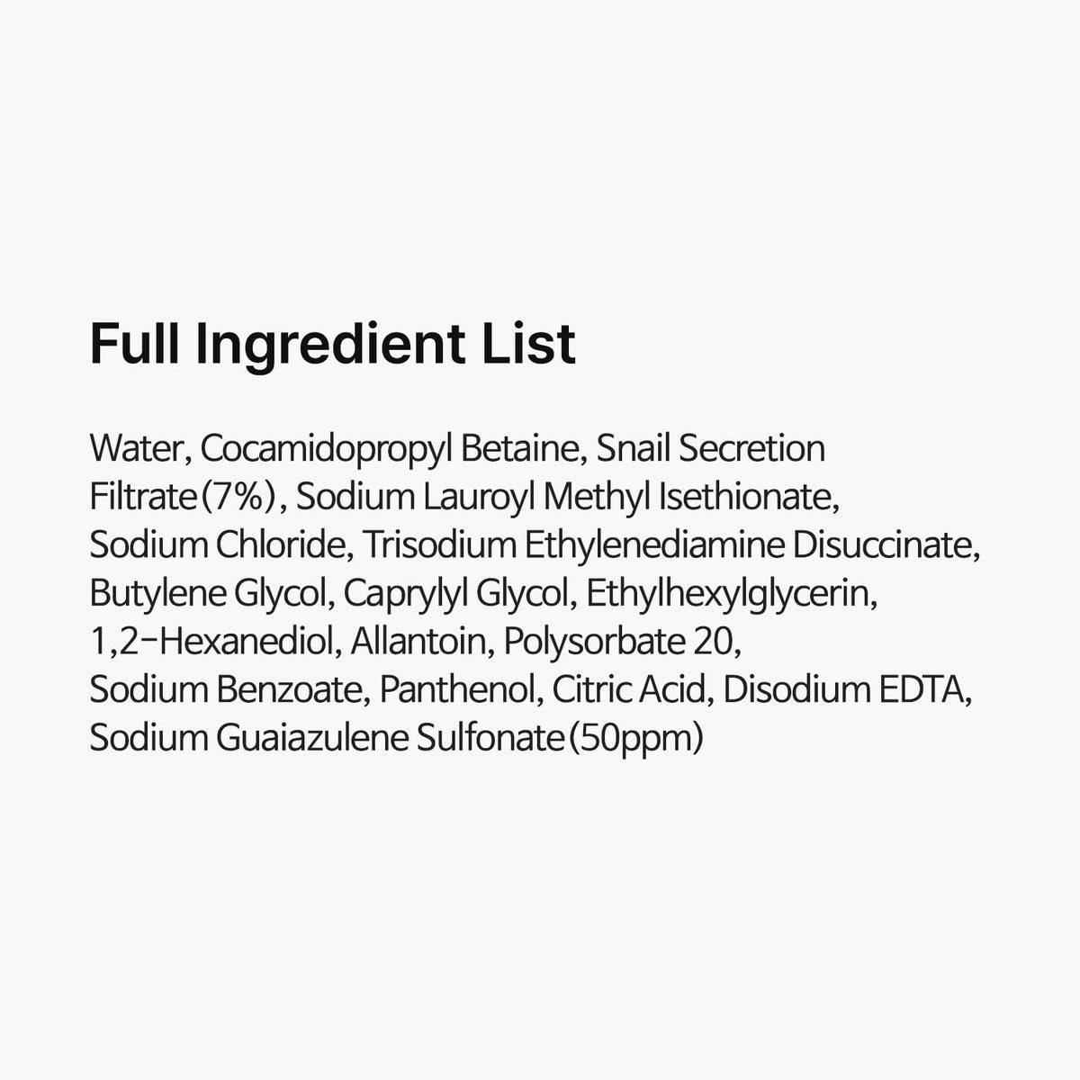 TIA'M label and directions closeup showing usage guidance and ingredient clarity