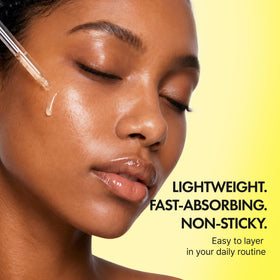 TIA'M texture spread on hand showing lightweight water-based gel and smooth finish