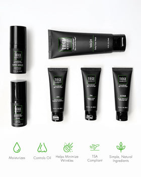 Tiege Hanley applied during morning routine demonstrating quick, simple steps