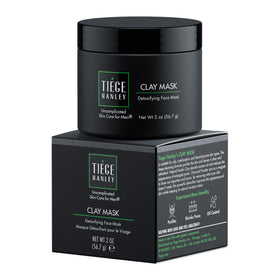 Tiege Hanley front packaging showing label and 2 oz jar, clear product identity