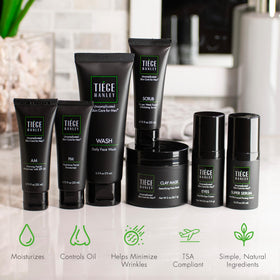 Tiege Hanley firming serum dropper dispensing product for targeted hydration