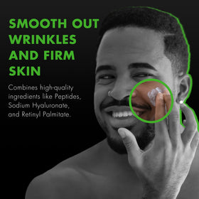 Tiege Hanley texture close-up of lightweight serum showing smooth absorption benefit