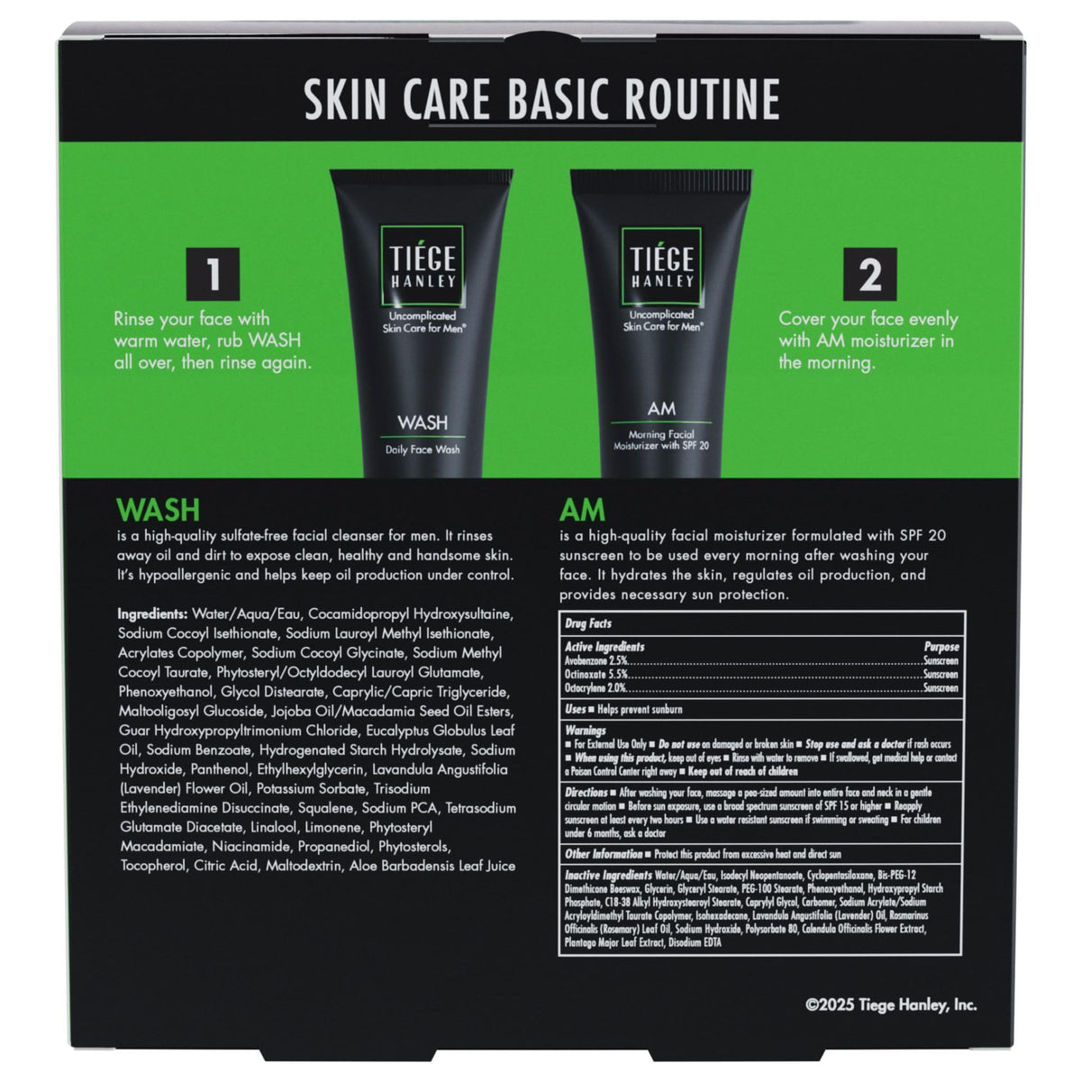 Tiege Hanley wash texture on hand demonstrating gentle lather and cleanse benefit