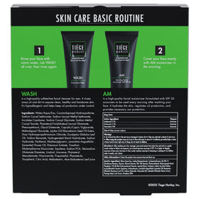 Tiege Hanley wash texture on hand demonstrating gentle lather and cleanse benefit