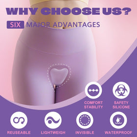 Tifesoo close-up of single pad showing thin, flexible silicone and invisible finish benefit