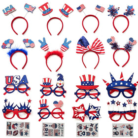 Tifwsea front packaging showing full 20-piece patriotic set and benefit