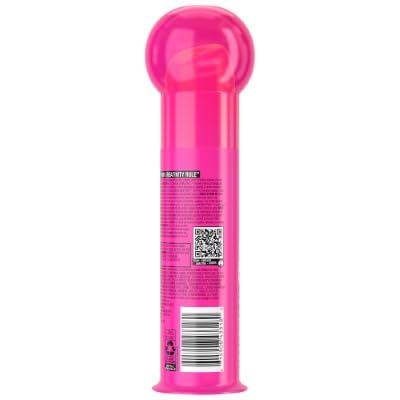 TIGI Bed Head open cap showing cream texture, highlights smooth spreadability