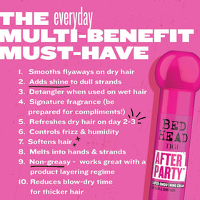 TIGI Bed Head two-pack styled on bathroom shelf showing value and convenience