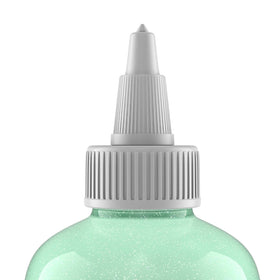 TIGI Bed Head applied to curly hair demonstrating enhanced definition and shine