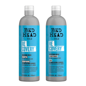 TIGI Bed Head front packaging showing bottles and easy-identify labels for quick selection