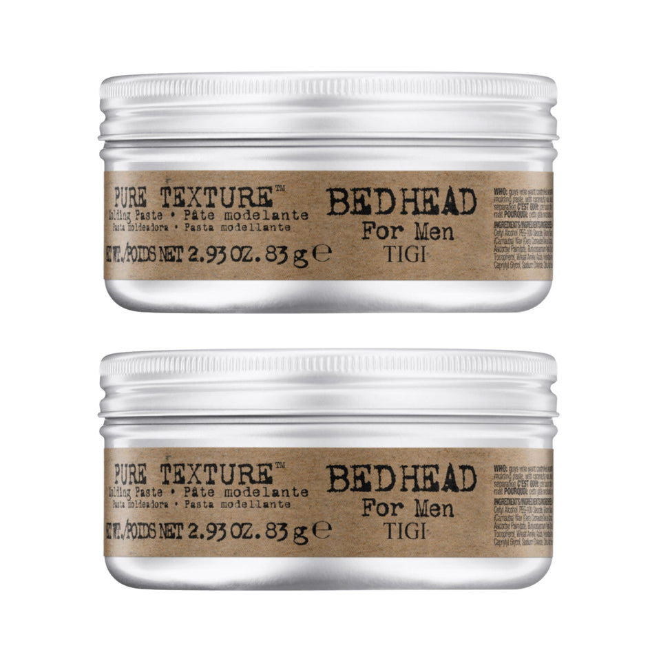TIGI Bed Head front packaging showing two jars and clear product identity