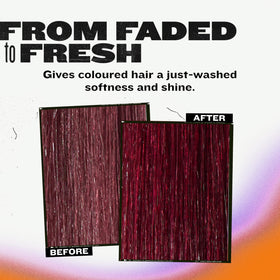 TIGI Bed Head label and ingredients close-up highlighting glycerin and conditioning benefits