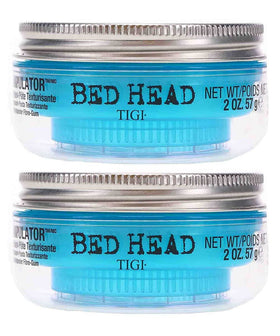 TIGI Bed Head applied by hands styling spikes showing easy reworkable hold benefit