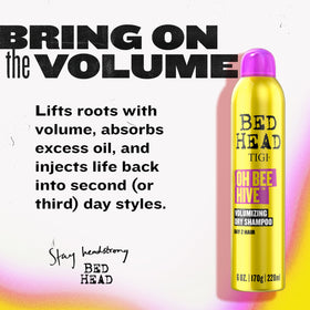 TIGI Bed Head nozzle close-up highlighting easy application