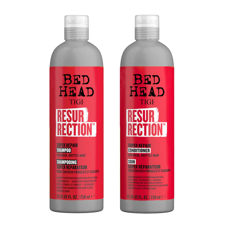 TIGI Bed Head front packaging showing bottles and brand for restoration