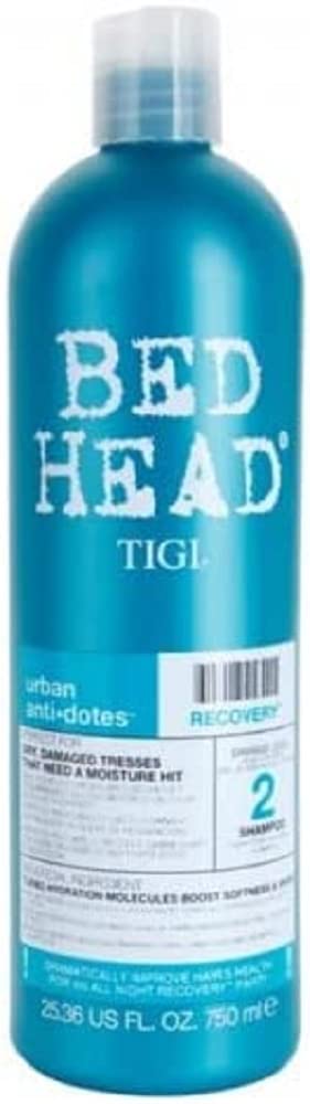 TIGI Bed Head front packaging showing large 25.36 fl oz bottle and brand