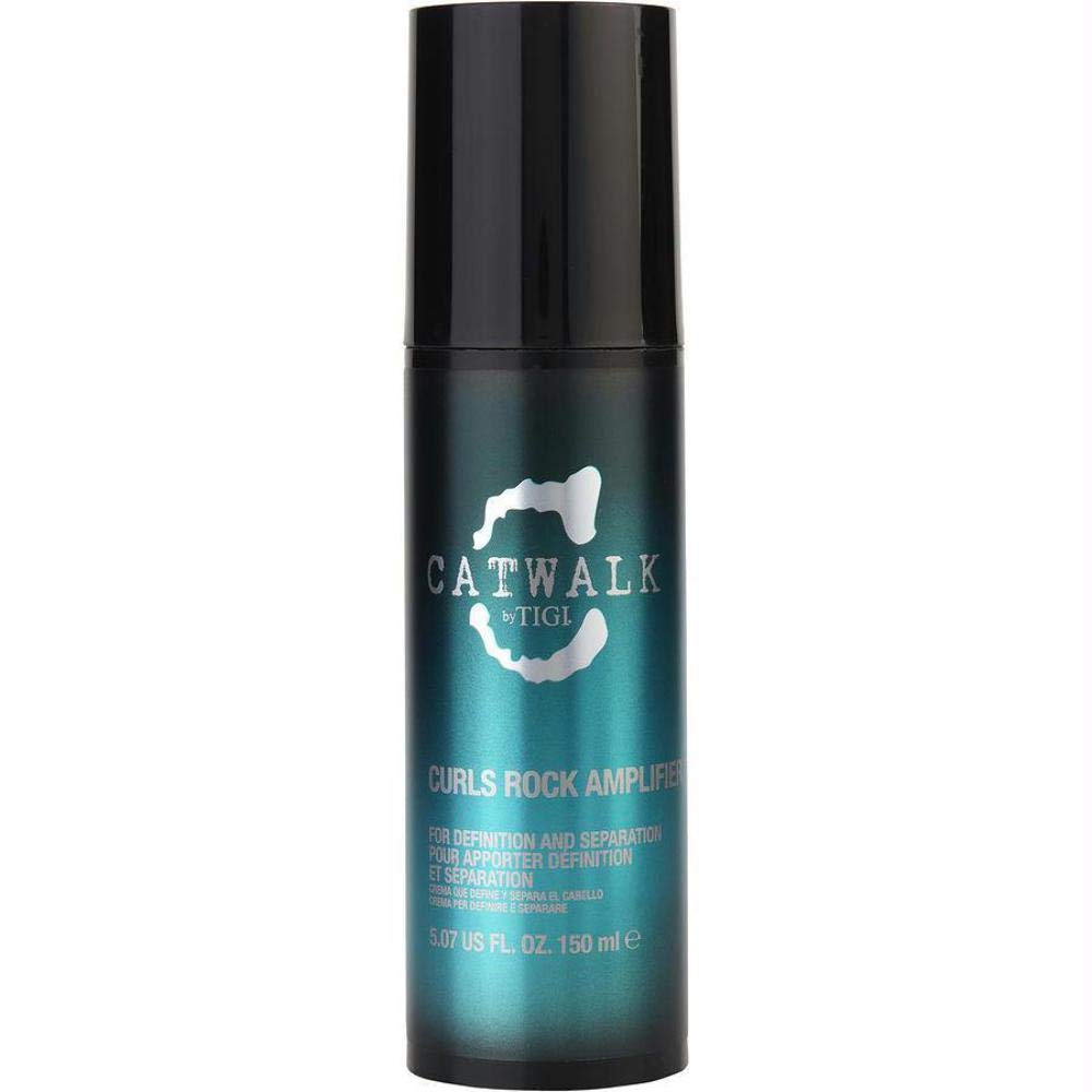 TIGI cream texture in hand demonstrating smooth application and curl-definition benefit