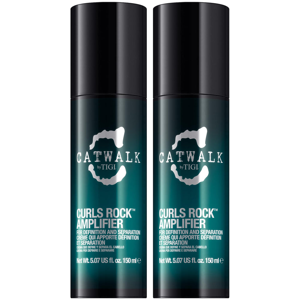 TIGI Catwalk front packaging showing two 5.07 oz tubes and clear product labeling