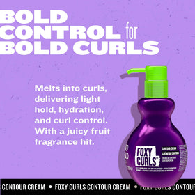 TIGI model with defined curls in lifestyle setting showing natural finish