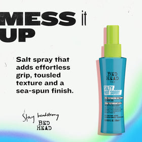 TIGI spray nozzle detail demonstrating easy, even application