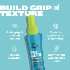 TIGI close-up of textured hair showing enhanced grip and definition