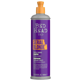 TIGI front bottle view showing product and cool-tone benefit