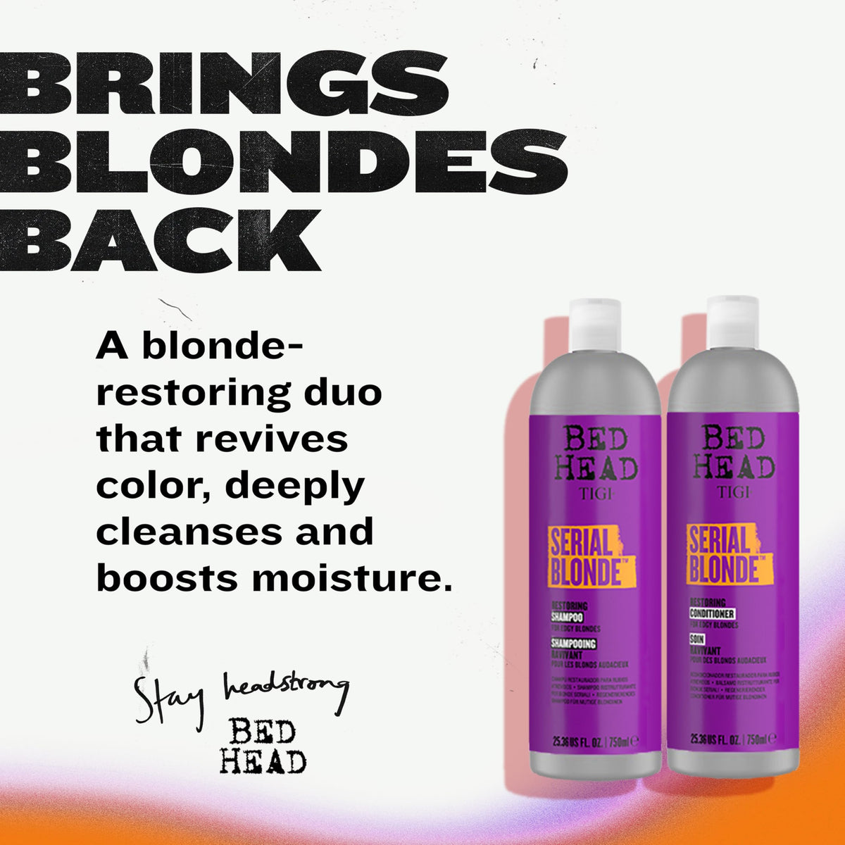 TIGI shampoo pump dispensing creamy texture for easy application
