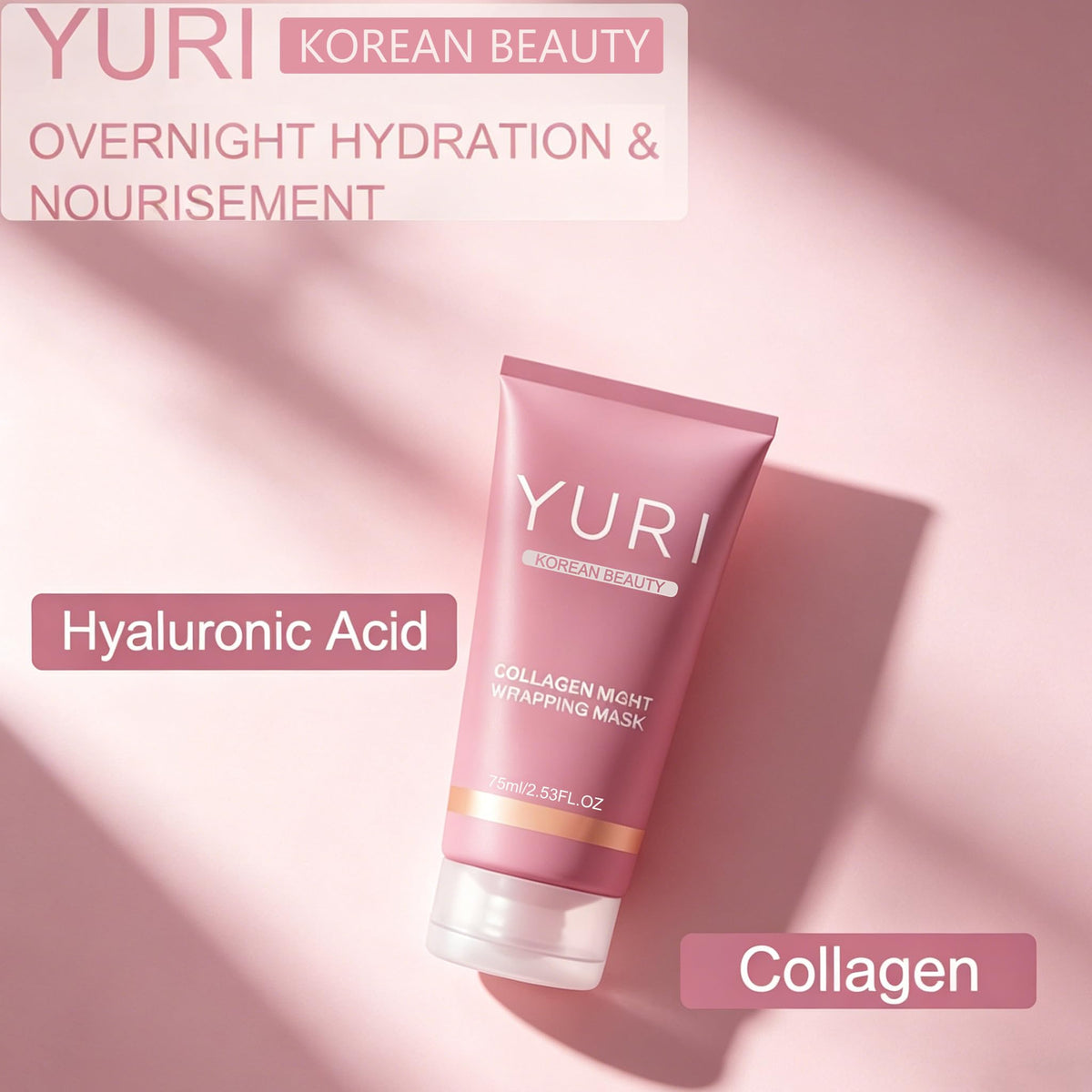 Tiglowa YURI serum drip detail showing concentrated nourishing formula