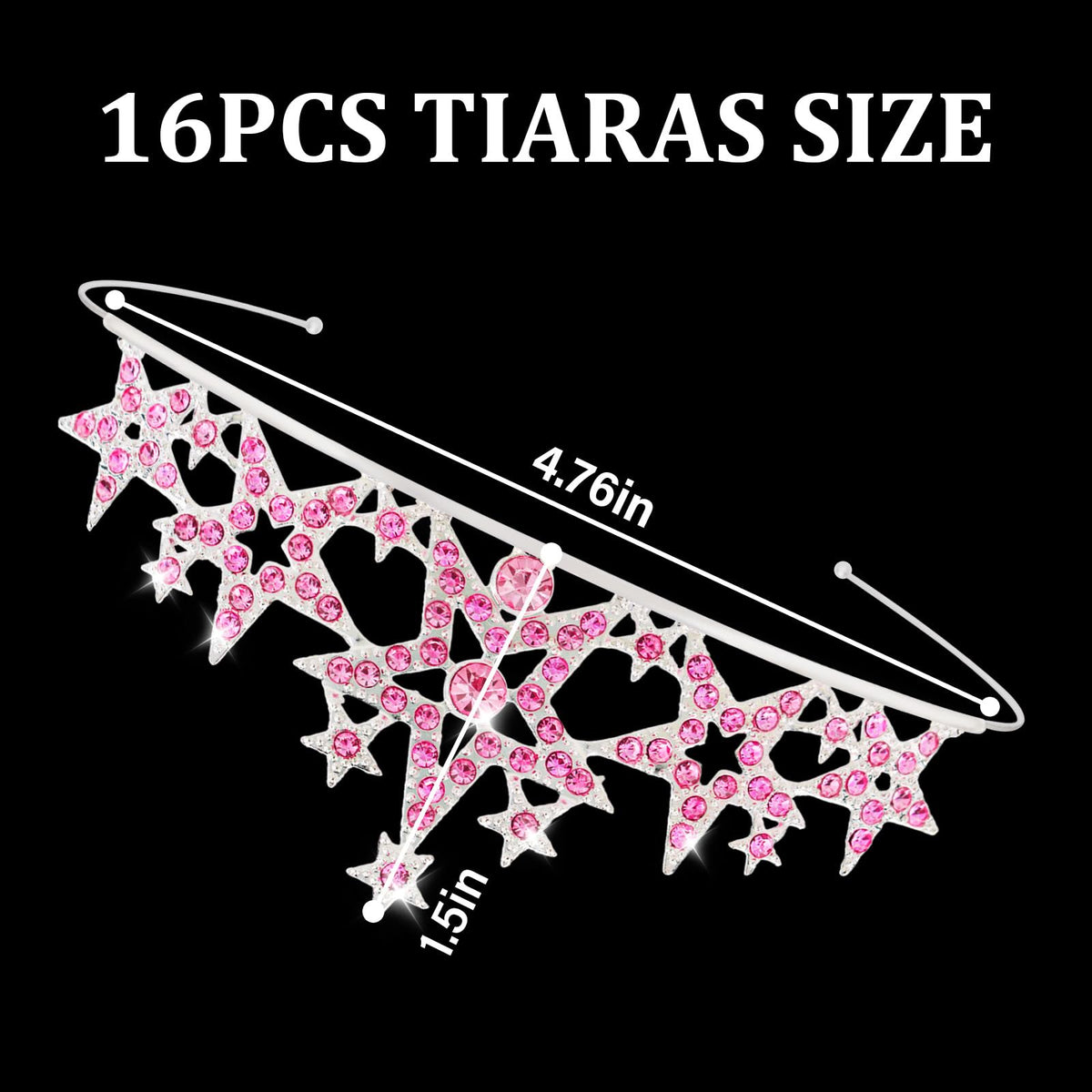 Tihebax closeup rhinestone detail highlighting sparkly crystals and elegant shine